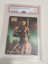 1996 Marvel Masterpieces Psylocke MINT 9 picture