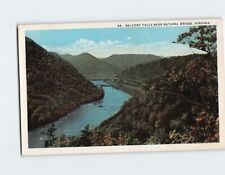 Postcard Balcony Falls Near Natural Bridge Virginia USA picture