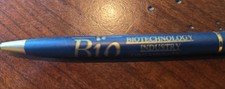 Bio Biotechnology Industry Slim Metal Pen Pharmaceutical Drug Rep Promo picture