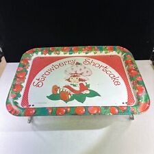 Vintage 1981 Strawberry Shortcake Folding TV Tray Lap Tray American Greetings picture