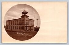 RPPC City Hall Blackduck Minnesota Real Photo P321A picture