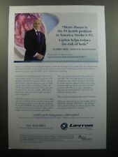 2007 Pfizer Lipitor Ad - Heart disease is the #1 Health Problem picture