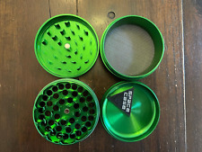 Space Case 63MM Spice Tobacco Herb Grinder -4 Piece- Green picture