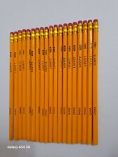 Vintage Lovett #2 Lead Wood Pencil Yellow Unsharpened Lot of 19 Crafts Schooling picture