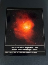 Hubble HST N81 Small Magellanic Cloud Space Telescope 1998 - Original NASA Photo picture