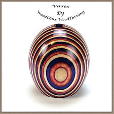 Handmade Vases Weed Pot Vase Colorgrain Wood Hand Crafted USA 415 picture