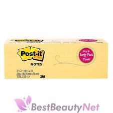 Post It Notes 3 x 3 In Yellow 100 Sheets / 27 Pads picture