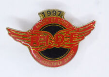 1997 March of Dimes RIDE FOR HEALTHIER BABIES Pinch Back Pin Wings Motorcycle picture