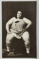 Obese Woman Is Summer Over Yet? Alma Dreads Bikini Season Postcard P8 picture