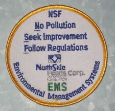 North Side Foods Environmental Management Systems Patch - 3 1/2