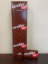 ez Wider Double Wide Cigarette Rolling Papers 50 Booklets Sealed Box picture