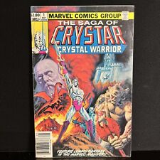 THE SAGA OF CRYSTAR CRYSTAL WARRIOR #1 (1983) NM Marvel Comics 1st App VGC picture