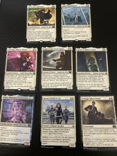 Magic The Gathering, Marvel Superheroes Human Spy Hero 8 Card Lot W/ Nick Fury picture