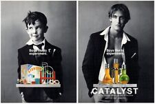Billy Baldwin Catalyst Halston Fragrance Gay Interest Sexy Print Ad 8x11