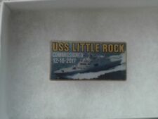 U.S.S. Little Rock Lapel Pin, Commissioned 12-16-2017, Naval picture