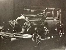 Original 1928 CHRYSLER IMPERIAL 80 Art Deco Car Print Ad picture