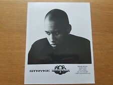 STRYKE Greg Chin 8x10 BLACK & WHITE Press Photo 90's TECHNO HOUSE DJ Miami  picture