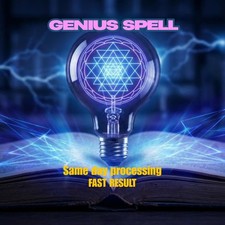 Powerful GENIUS SPELL - Intelligence Ritual, Boost IQ & Memory, Ace Exams, Menta picture