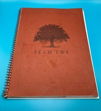 Vintage TWA Trans World Airlines Personal Development Employee Workbook picture