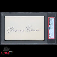 Justice Clarence Thomas signed 3x5 Cut PSA DNA Slabbed Auto Supreme Court C1812 picture