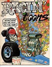 RACIN' TOONS VOLUME 2 NO. 5 APRIL 1972 LOPEZ COMIC MAGAZINE HIGH GRADE VF- RARE picture