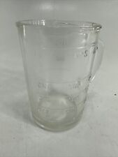 Vintage Pamco 1-1/2 Cup Measuring Cup Clear Glass picture