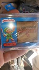 HEART LES PATCH CARD 2019 WE HATE THE 90S LEGEND ZELDA 32/50 Garbage Pail Kids M picture