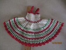 VINTAGE HAND CROCHETED ITEM SHAPPED like a dress picture