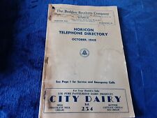 Vintage Horicon Wisconsin Telephone Directory 1948. picture