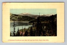 St Marie's Peak ID-Idaho, Picturesque Mountainous Scene, Vintage Postcard picture