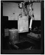 Golden Colorado Rocky Flats Plant 1957 Depleted Uranium Ingot Vacuum Furnace picture