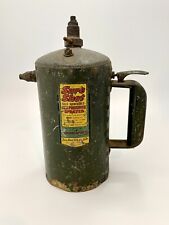 Vintage Sure Shot Self Contained Air Pressure Sprayer Gas Station Metal  picture