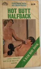 Illustrated All Color Photos Gay Pulp Fiction HOT BUTT HALFBACK-RAMROD Book VTG picture