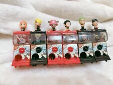 Bandai One Piece Capsule Vending Machine plastic Mini 6 figure Gacha Machine picture