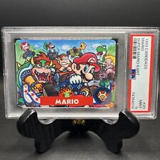 PSA 9 Mario Bandai Carddass Super Mario Kart #20 Japanese 1993 picture