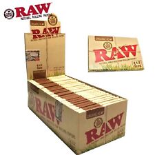 RAW Organic Hemp Natural 1.5 1 1/2 Rolling Papers 24 Packs  FULL BOX -  picture