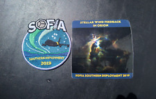 RARE 2019 NASA SOFIA STRATOSPHERIC OBSERVATORY INFRARED ASTRONOMY PATCH Sticker picture