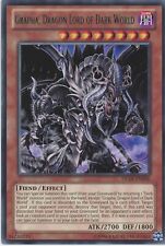 Yugioh Grapha, Dragon Lord Of Dark World DL18-EN006 Rare Light Blue NM picture