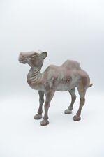 Stunning Bronze Camel Sculpture With Patina picture