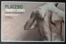 Placebo Twenty Years 2004 Small Poster Type Advert, Promo Ad picture