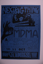 MDMA & The Smoking Mirror Poster Original Next big thing Joiners Arms 1990s picture