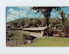 Postcard Covered Bridge Taftsville Vermont USA North America picture