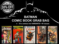 🔥Lot x 10 BATMAN COMIC BOOK Grab Bag incl VARIANT #1s GUARANTEED VF -50% OFF picture