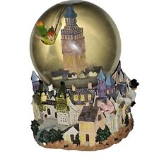 Disney Music Snow Globe Peter Pan Fly To Neverland With Music Souvenir Disneyana picture