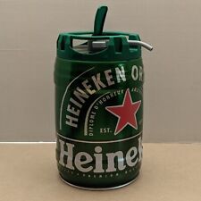 Heineken 5L Mini Keg Steel Beer Can Empty DRAUGHT Keg Man Cave Decor picture