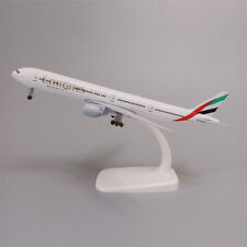 19cm Emirates Boeing 777 Airlines Diecast Airplane Model Plane Aircraft Alloy  picture
