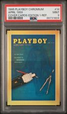 1995 Playboy Chromium 14 April 1959 Cover Cards PSA Graded picture