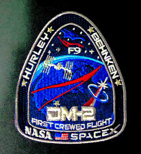 Official SpaceX / NASA DM-2 First Crewed Flight Patch picture