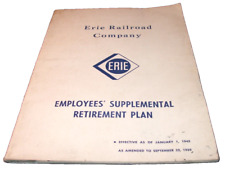 SEPTEMBER 1959 ERIE RAILROAD EMPLOYEES'S SUPPLEMENTAL RETIREMENT PLAN  picture