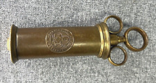 Antique Medical Pump/Ear Syringe - S. Maw Son & Thompson, London,Brass ca. 1880 picture